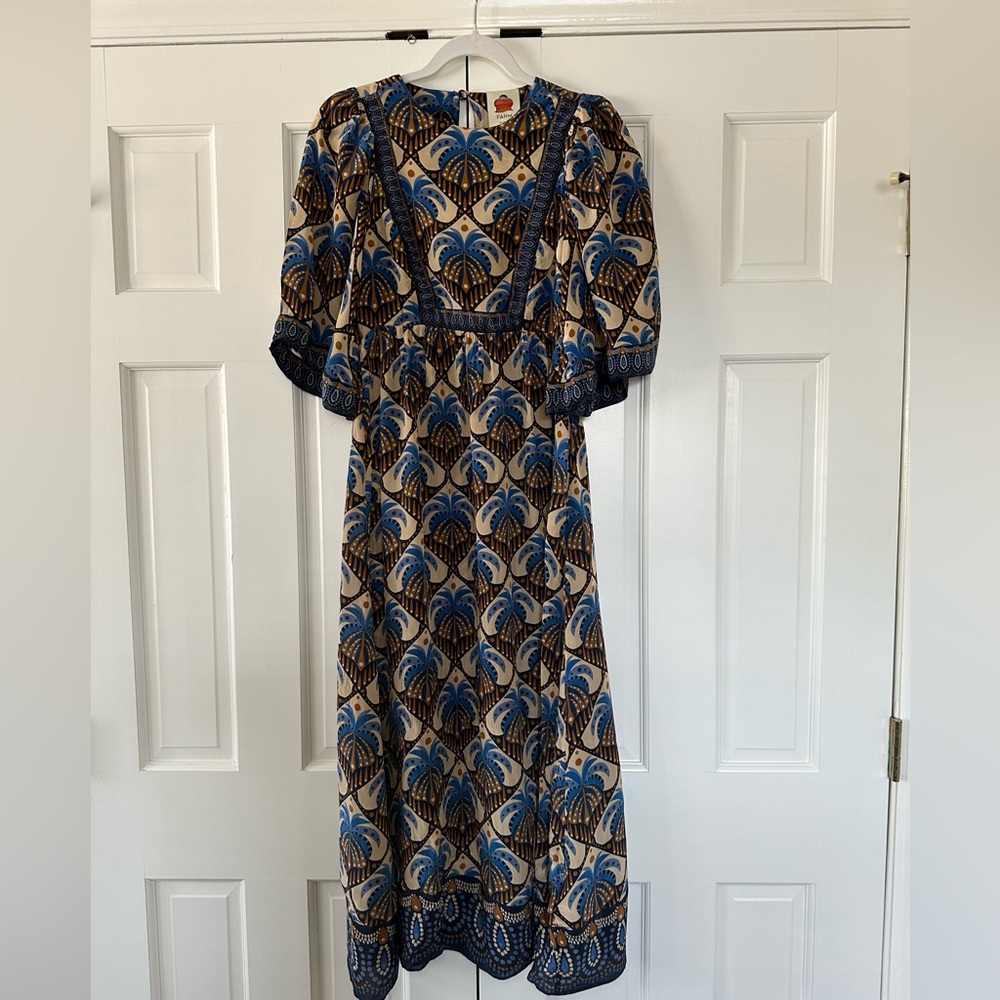 FARM Rio Cocopalm Midi Dress